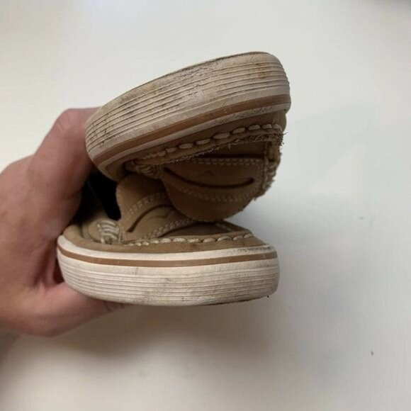 Superga • Tan Suede Loafers - Picture 6 of 9